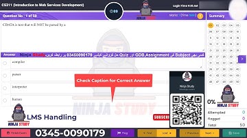CS311 | Final Term | Introduction to Web Services Development | Latest Papers | Ninja Study