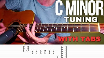 Dark Folk Rock in C Minor Tuning (With Tabs)