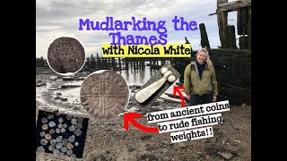 Mudlarking the River Thames - Neolithic Flints & Roman Coins