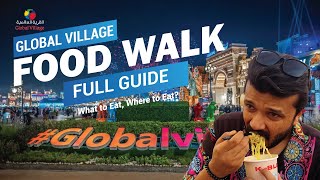 Global Village Food Walk 28th Season | Best Food Spots | Walk With @Zubinology