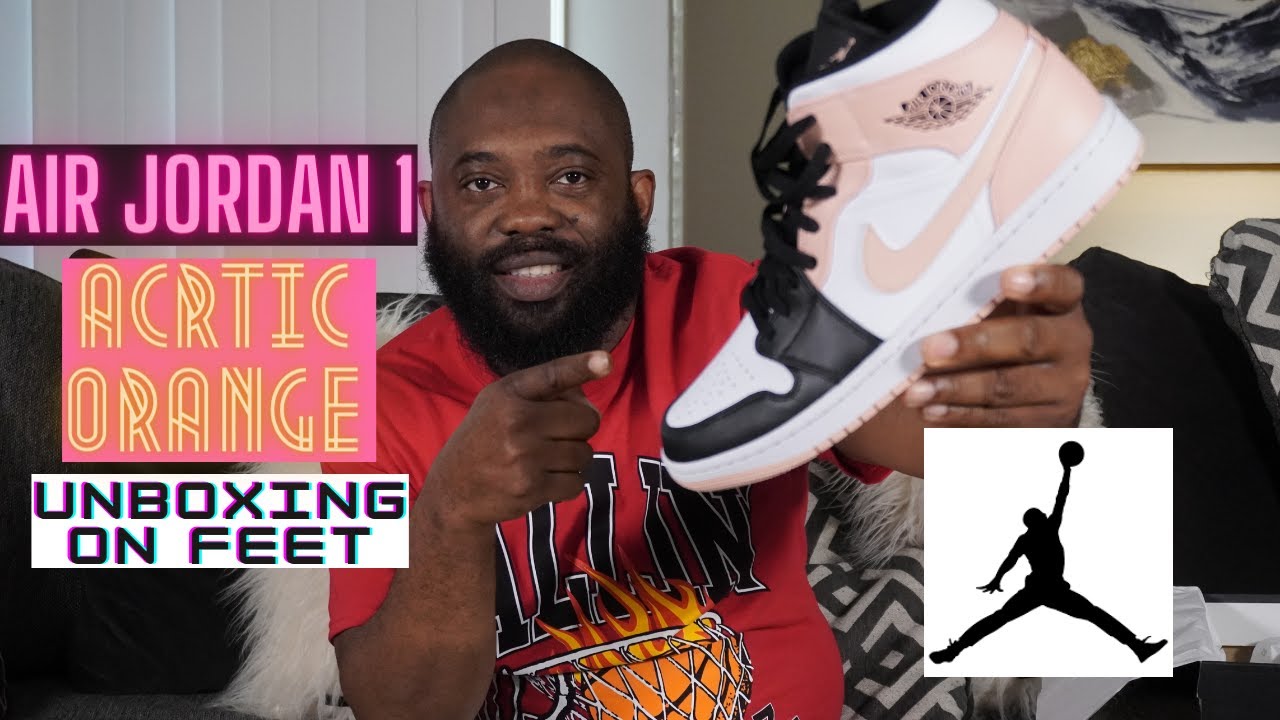 arctic orange jordan 1 mid