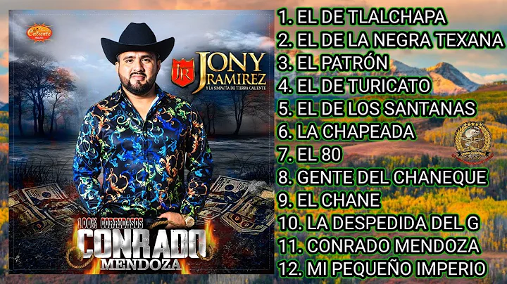 CD - 100 % Corridos Conrado Mendoza / Jony Ramrez Y La Simpata / lbum Completo 2021!!!