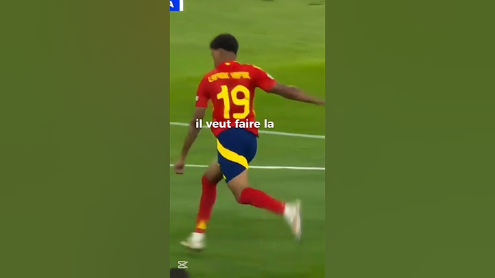 Lamine Yaman n'a pas maché mots avant le choc Espagne vs France