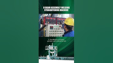 H Beam Assembly Welding Straightening Machine