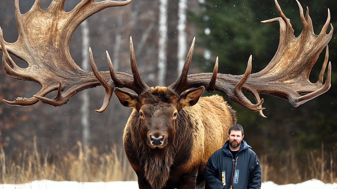 11 Самых Красивых Оленей с Самыми Большими Рогами в Дикой Природе
