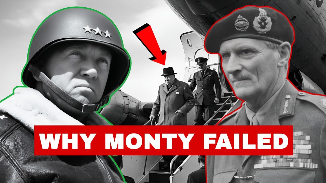 Why Did Churchill Choose Patton Over Montgomery in the Final Race for Germany?