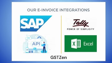 API  Integration E-Invoice & E- Way bill