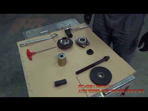 JTC 4308 Набор инструментов для замены подшипников ступицы 90мм AUDI JTC JTC 4308 Набор инструментов для замены подшипников ступицы 90мм AUDI JTC