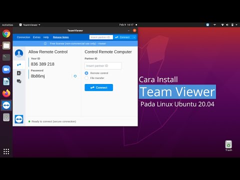 Video: Bagaimana saya bisa menginstal TeamViewer di Ubuntu?