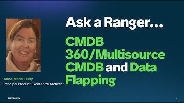 CMDB 360/Multisource CMDB and Data Flapping