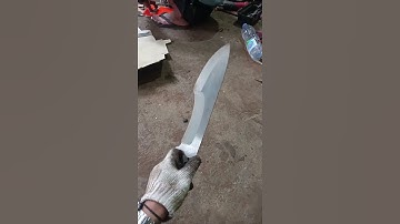 HUNTER KNIFE #knifemaking #knife #making #makingknife #blacksmith #knifemaker #forging