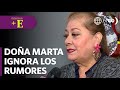 Doña Marta ignora los rumores sobre Milett y Tinelli | Más Espectáculos (HOY)