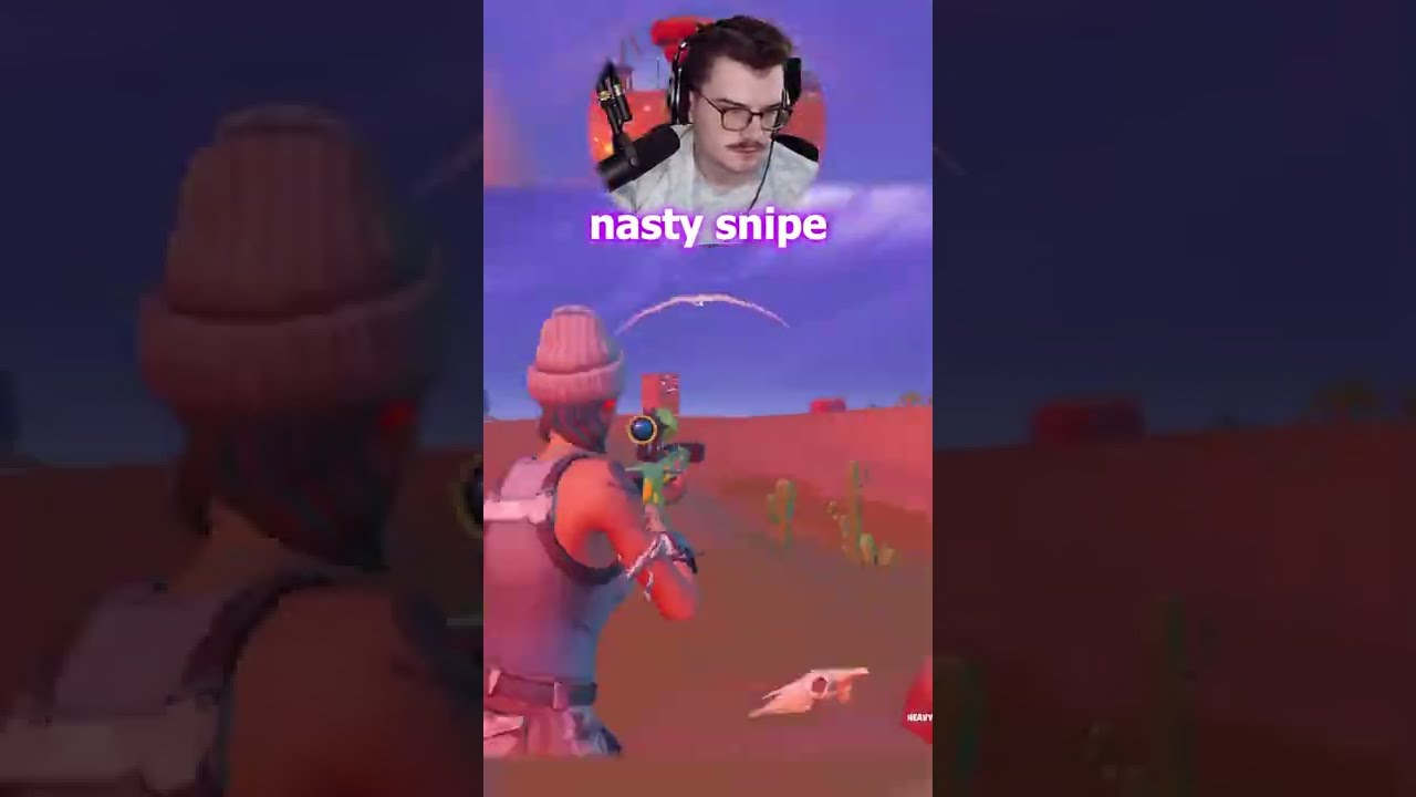 NASTY Sliding Snipe Fortnite Shorts