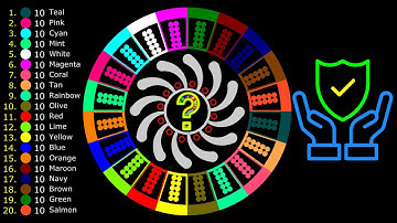 Escape From The Rainbow Ring | 2 | - Survival Marble Race in Algodoo | 25 |