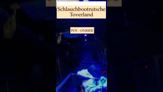 Schlauchbootrutsche indoor - POV im Toverland