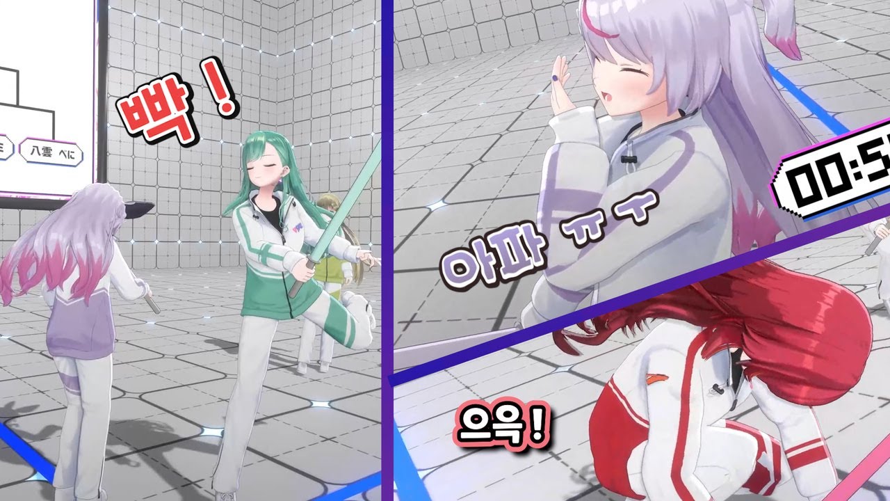 [브이스포] 이 조합 실화? 거를타선 없는 브이스포 3D 합방  ㅋㅋ  [토사키 미미]