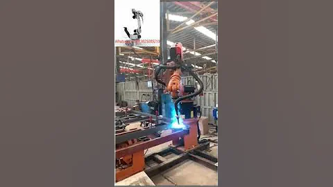 industrial robotic arm 6 axis  manipulator welding robot #weldingcobot #cobotwelder #JOCRT #CGXI