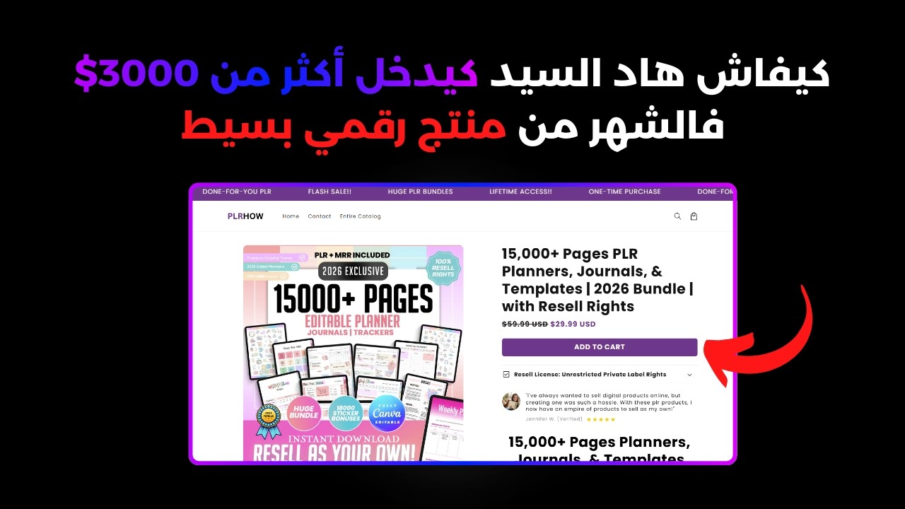 دراسة حالة كيف يربح آلاف الدولارات من المنتجات الرقمية وكيف تحقق أضعاف نتائجه