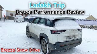 Brezza Facelift Performance In Leh Ladakh Trip | Tushar Kaushik