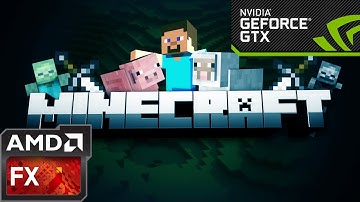AMD FX 6300 - GTX 1050TI - Minecraft (With Shaders too)
