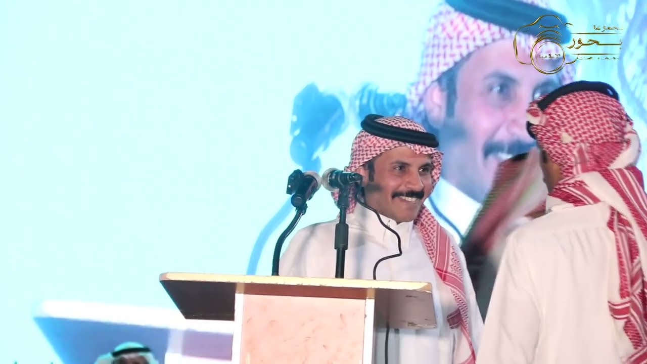 طاروق بين الشاعرين مرهب البقمي وراشد السحيمي في حفل أبناء الشاعر سبيل بن سند الحصني يرحمه الله