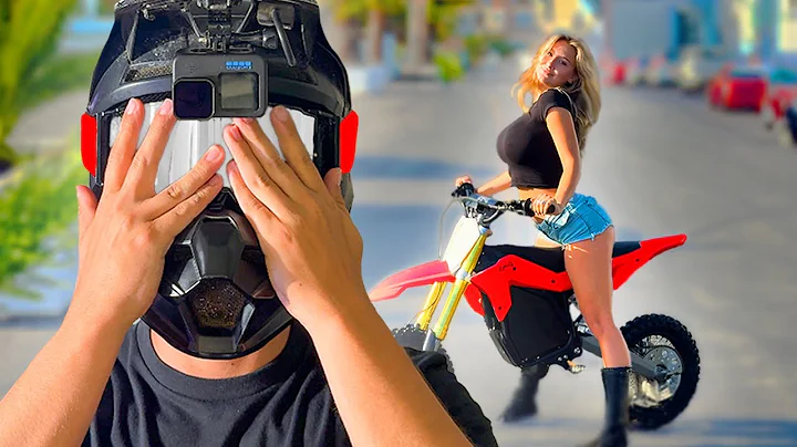 She Bought a Mini Bike...