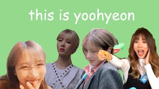 this is: yoohyeon 🐶 (2020)