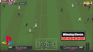 Real Madrid Vs Inter (Winning Eleven 2006 ps1) Gameplay HD - 1080P