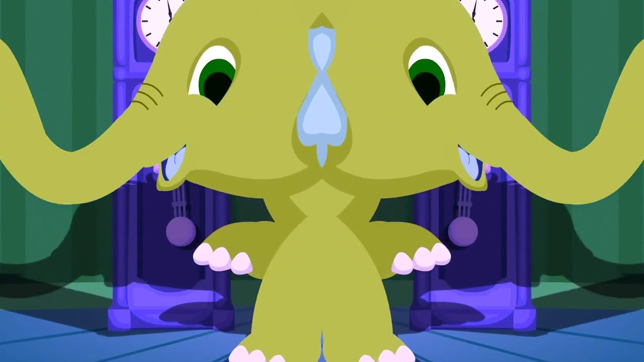 HICKORY DICKORY DOCK ELEPHANT REVERSE || SPONSORED BY ; KLASKY CSUPO 2001 EFFECTS