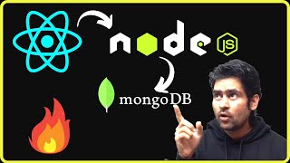Connect REACT to NODE js MONGODB in one video (in Hindi) #reactjs #nodejs #mongodb