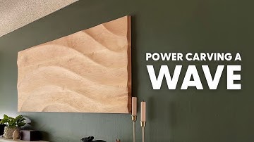 Power carving a wave