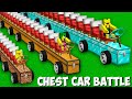 My family HAD A CHEST CAR RACE in Minecraft ! WHICH LONG CHEST IS BETTER ?