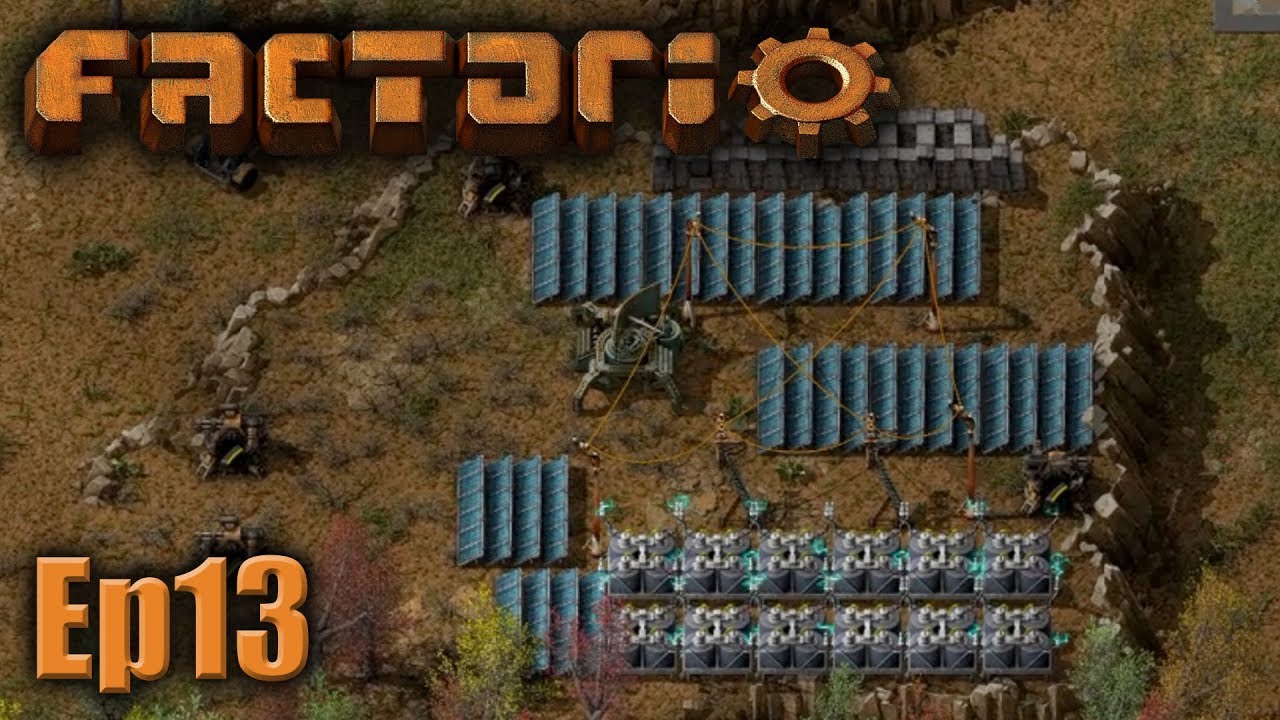 Running around - Let's play Factorio - Episode 13 - YouTube