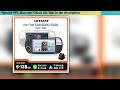 Hands-on AWESAFE-Autoradio CarPlay sans fil pour Apple, Android 13, taxable 500, Abarth 2007, 2008,