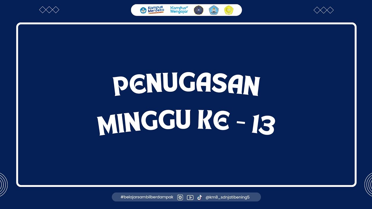 - Penugasan Minggu ke 13 - - YouTube