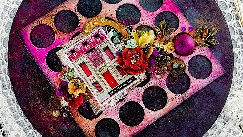 Mixed Media Canvas Tutorial with Anastasi Kuznetsova