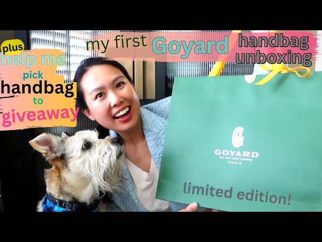 Unboxing of my Goyard clutch/Jouvence toiletry bag. #goyard #clutch  #fashion #unboxing #shoppinghaul 
