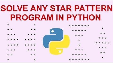 How to solve any Star pattern programs in a easy way !!