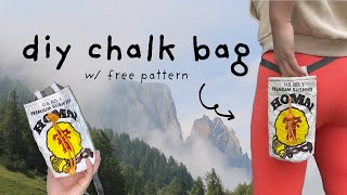 DIY Chalkbag - it's in your hands!
