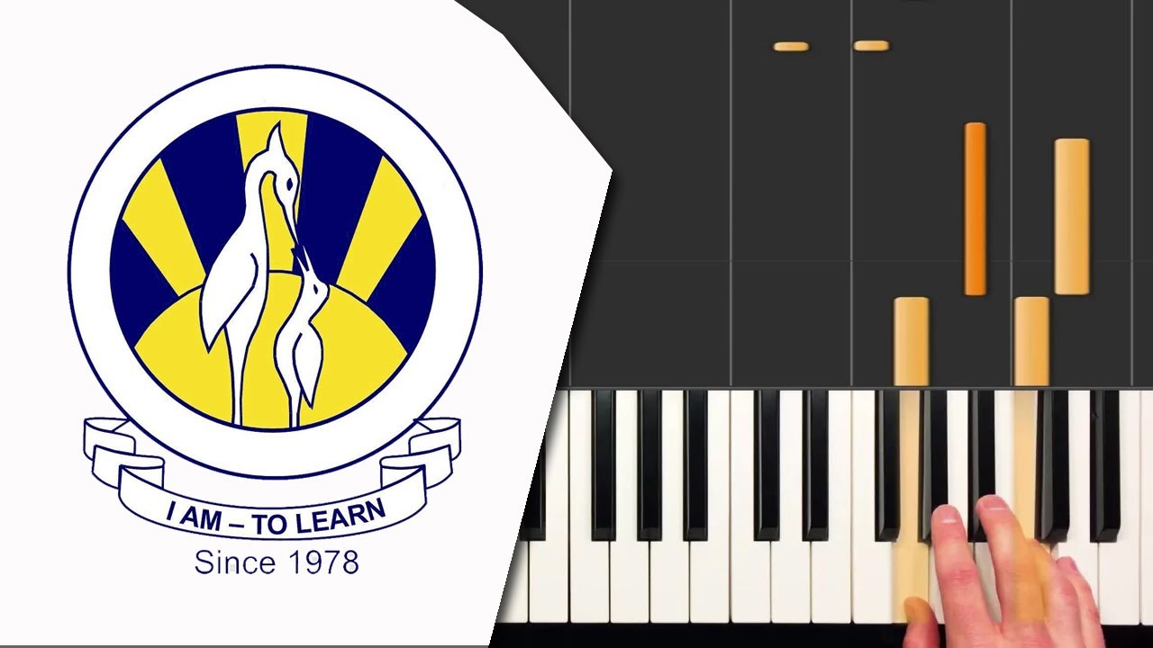 The city school song   l am to learn   Easy Piano  Haroon Shad