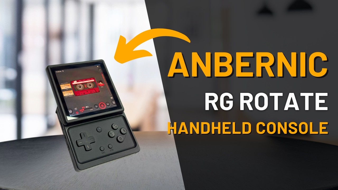 Anbernic's NEW Handheld is a 2000s Nostalgia Trip (RG Rotate