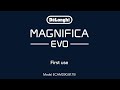 Magnifica Evo ECAM 290.81.TB | How to set up the coffee machine for the first time