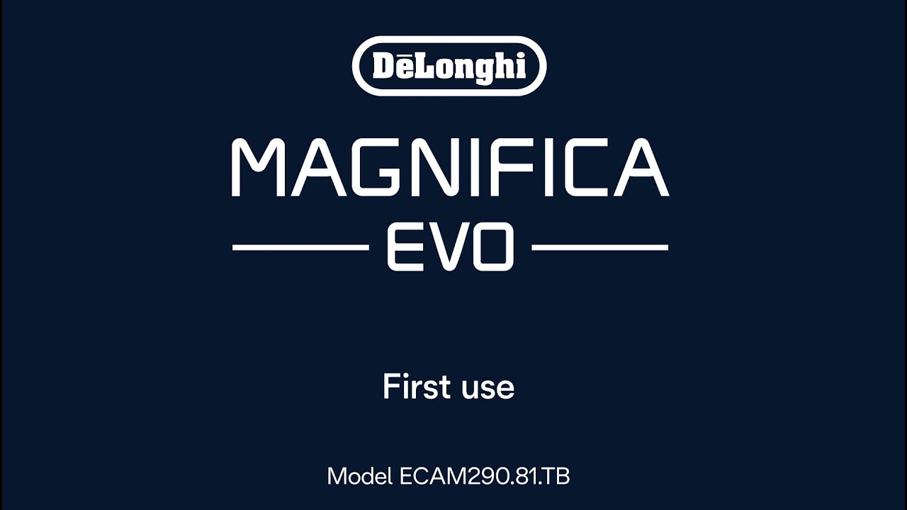 Installer une cartouche filtrante, Magnifica EVO LatteCrema 