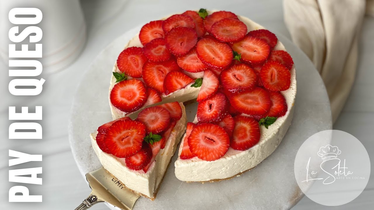 PAY DE QUESO sin HORNO super FACIL Y RAPIDO