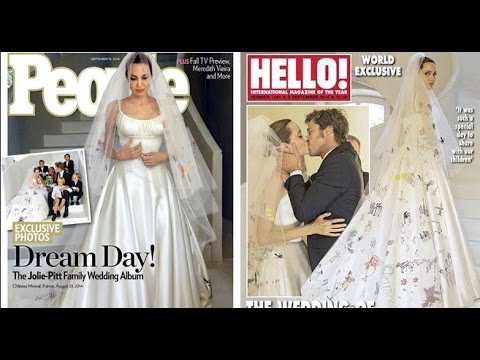 Video: El vestido de novia de Angelina Jolie será creado por la novia de Mick Jagger