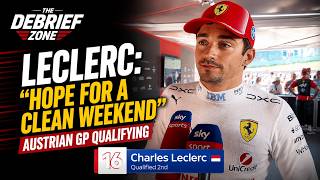 Charles Leclerc Hopes for a Clean Weekend | Austrian GP Qualifying 2026