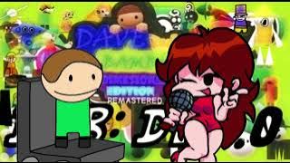 (Dave and Bambi Dimensional Edition Remastered) Davo vs GF OST - Gravo