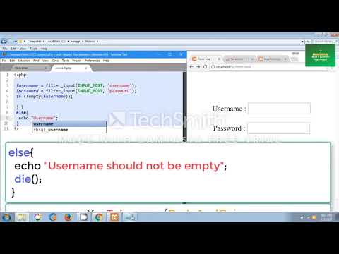 How_to_connect_HTML_Form_to_MySQL_Database_with_PHP_in_4_Minutes(720p ...