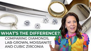 Comparing Diamond, Lab-Grown, Moissanite and Cubic Zirconia screenshot 5