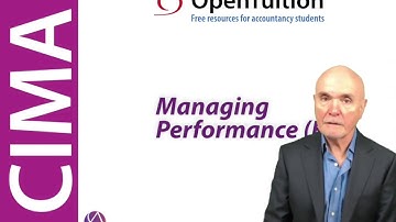 Introduction to CIMA E2 Managing Performance Exam